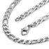 Robuste Figaro Halskette Edelstahl – luxuriöse Kette mit Etui als Geschenkidee